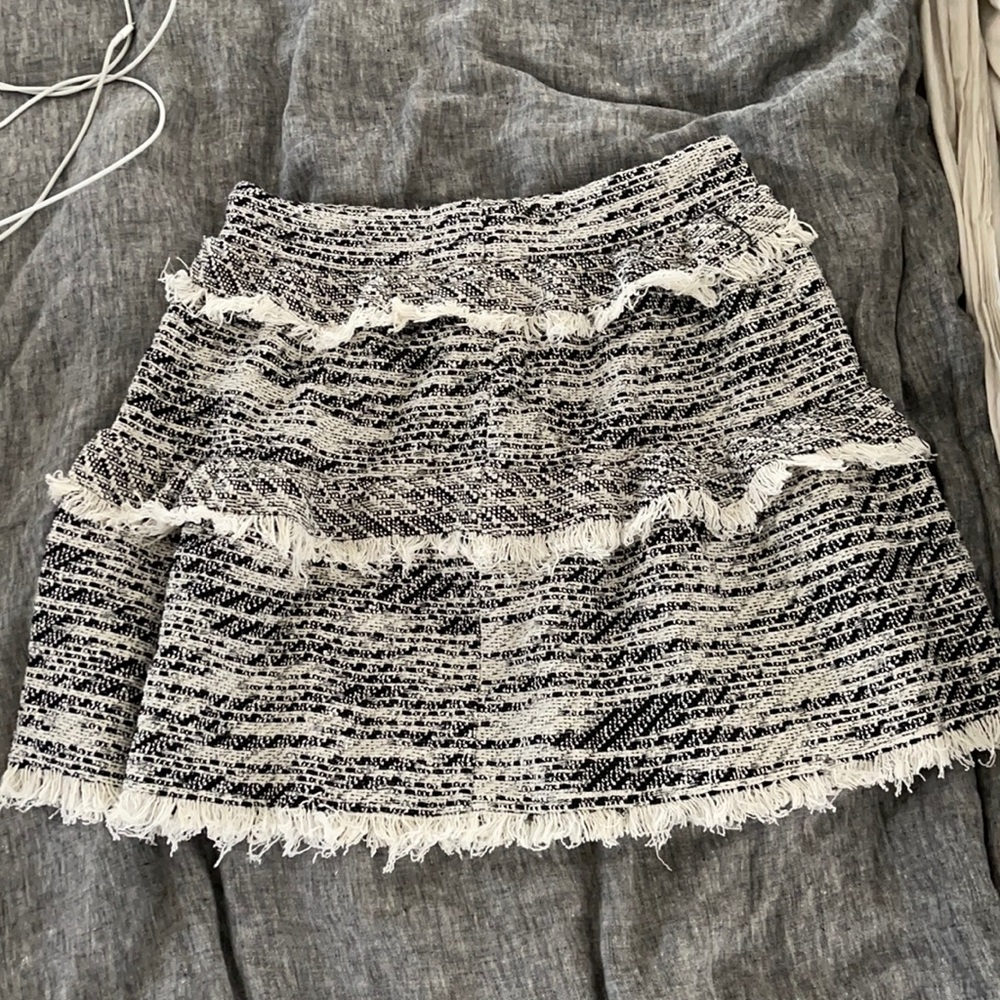 IRO tweed mini skirt